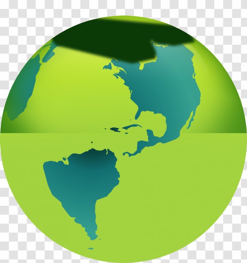 Earth - Spherical - Beautiful Green Transparent PNG