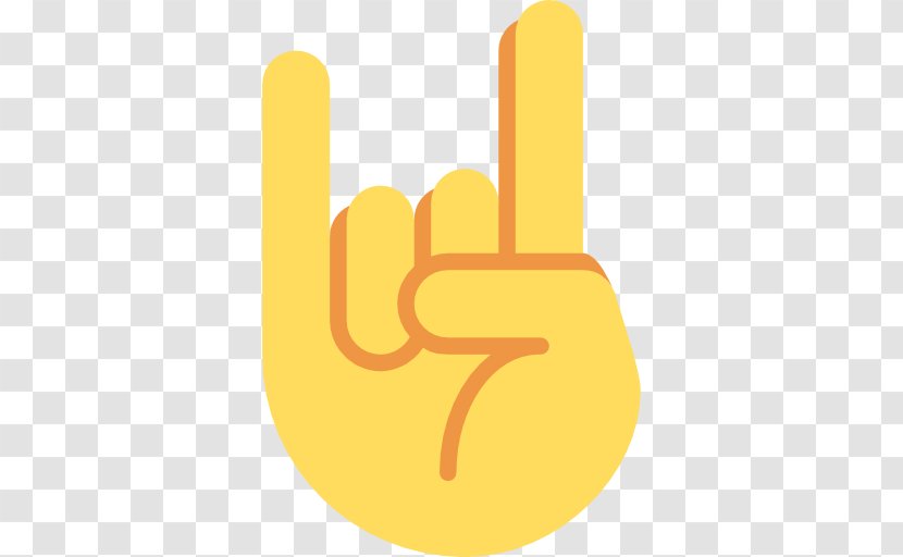 Emojipedia Meaning Sign Of The Horns Gesture - Language - Emoji Transparent PNG