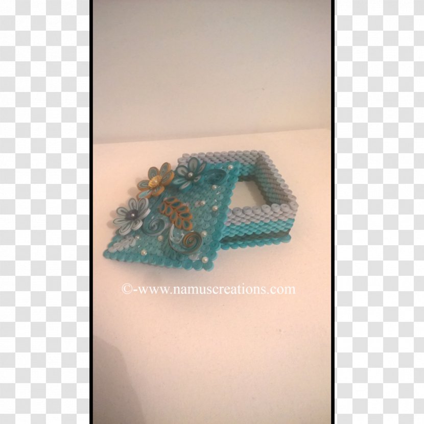 Turquoise Quilling Blue Casket Namus Creations - Jewellery Transparent PNG