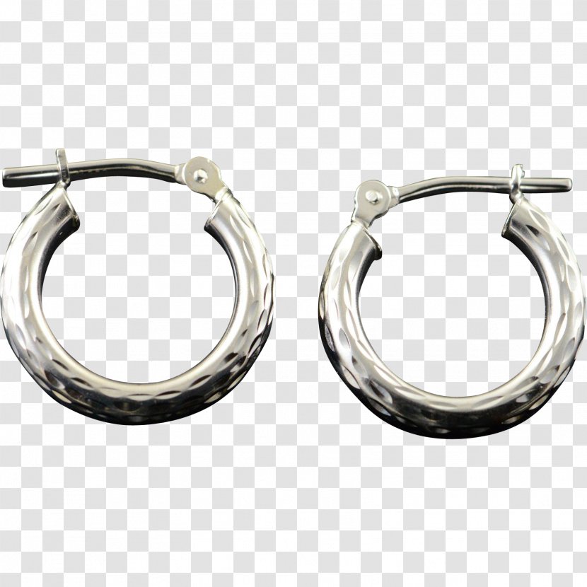 Earring Silver Body Jewellery - Fashion Accessory - Beautify Transparent PNG