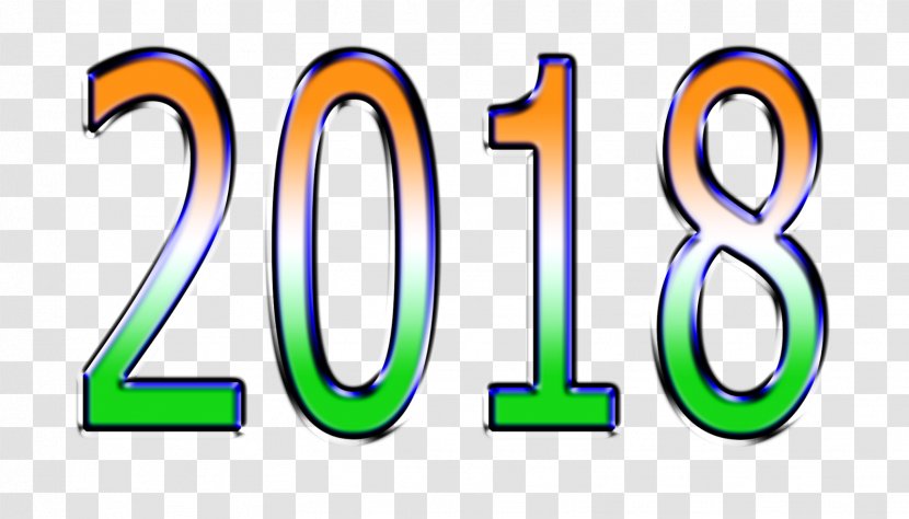 New Year 0 - 2018 Transparent PNG