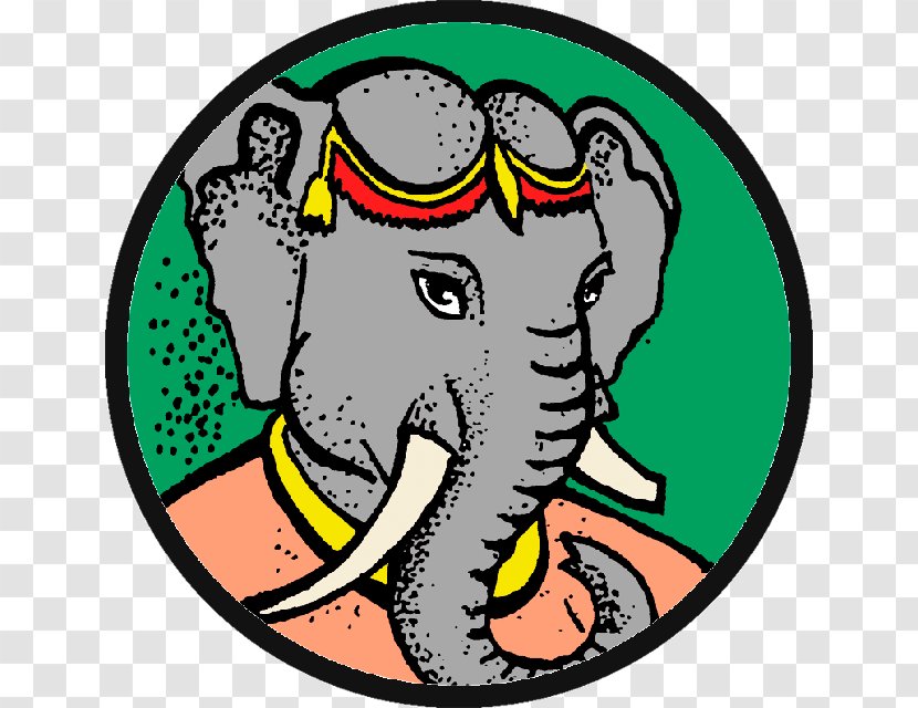 Indian Elephant Paud Cartoon Clip Art - People - De Fryske Transparent PNG