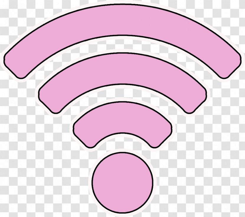 Drawing Wi-Fi Desktop Wallpaper - Wifi - Pink Transparent PNG