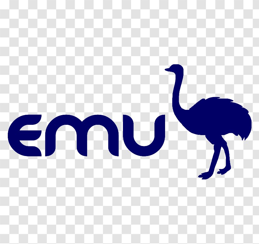 Common Ostrich Clip Art Brand Logo Beak - Flightless Bird - Emu Transparent PNG