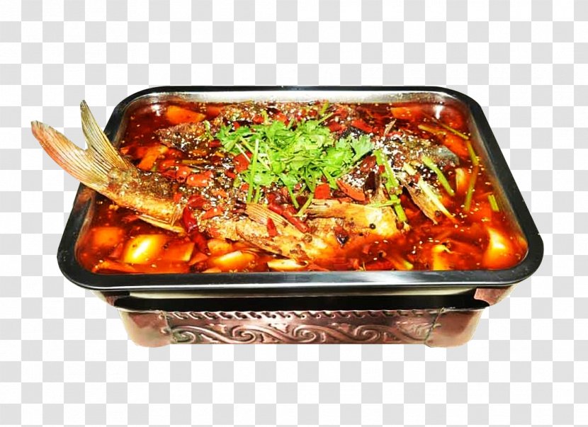 Hot Pot Roasting Sichuan Cuisine Grilling Fish - Roast Transparent PNG