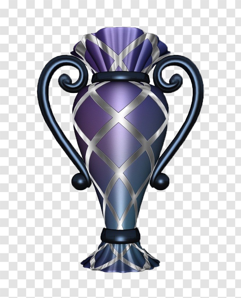 Vase Photography Drawing Illustration - Trophy - Purple Fancy Transparent PNG