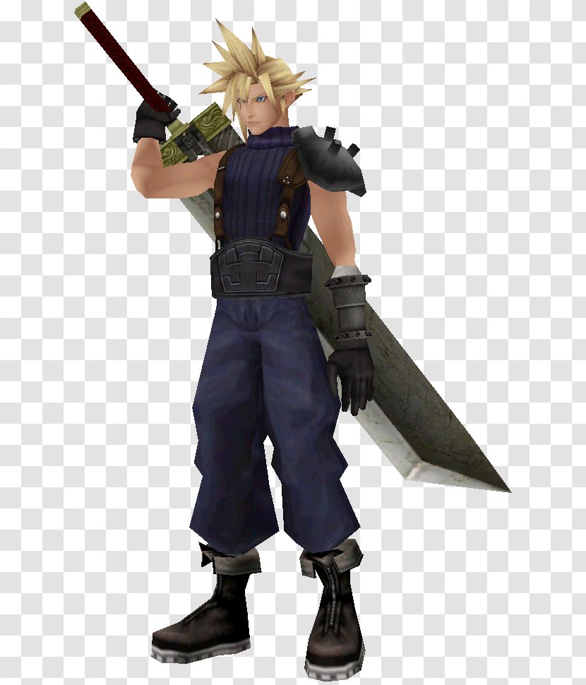 Cloud Strife Final Fantasy VII Dissidia NT 012 - Mercenary - Toy Transparent PNG