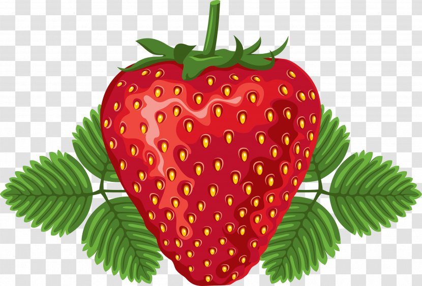Strawberry Frutti Di Bosco Food Leaf Clip Art - Accessory Fruit - Images Transparent PNG