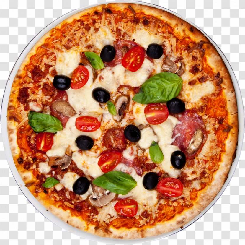 New York-style Pizza Italian Cuisine Take-out Margherita - California Style Transparent PNG