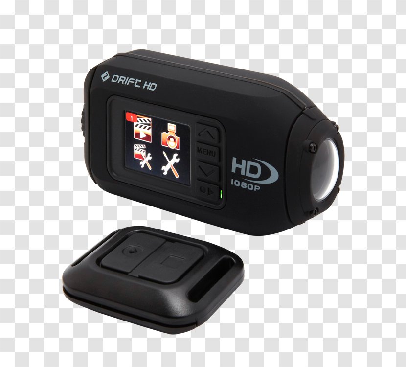 Action Camera 1080p Helmet High-definition Video - Electronics - Drift Transparent PNG