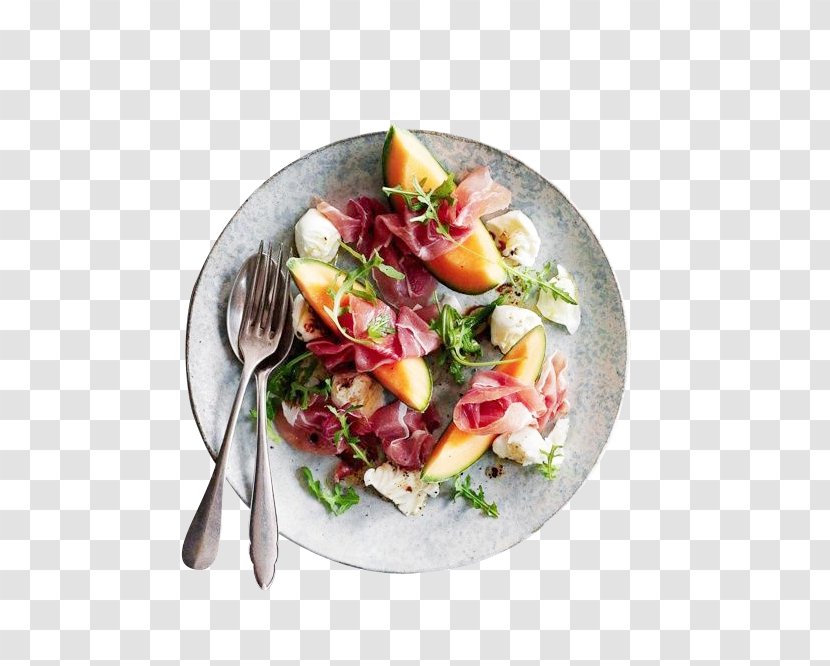 Prosciutto Stuffing Italian Cuisine Fruit Salad - Recipe - Avocado Sashimi Transparent PNG