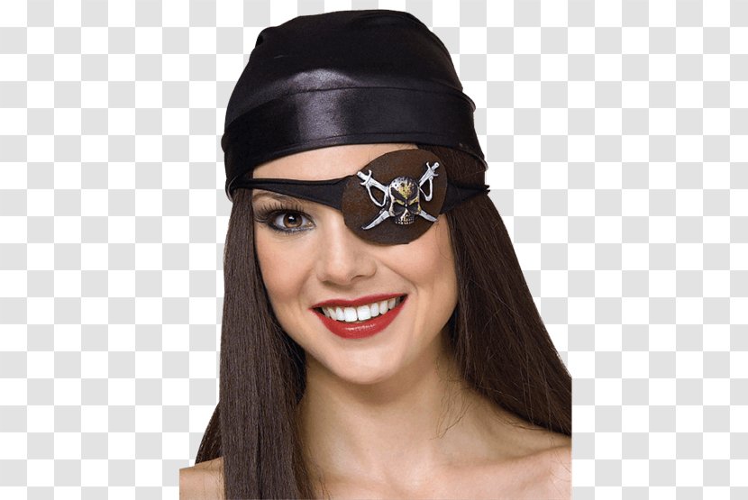 Eyepatch Piracy Glasses Goggles - Eye - Patch Transparent PNG