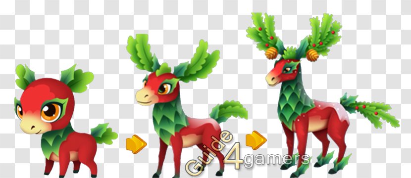 Reindeer Antler Christmas Ornament - Tree - Fantasy Forest Transparent PNG