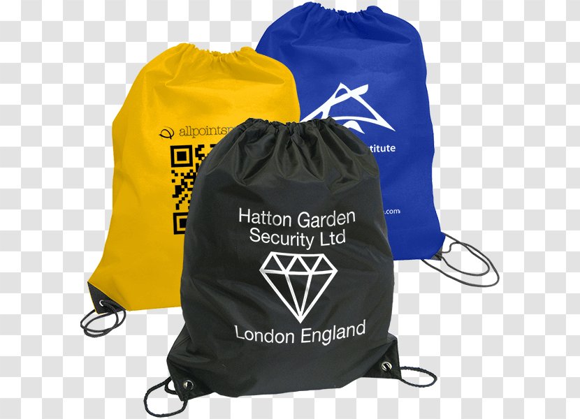 Bag Drawstring Brand Promotion Nylon - Headgear Transparent PNG