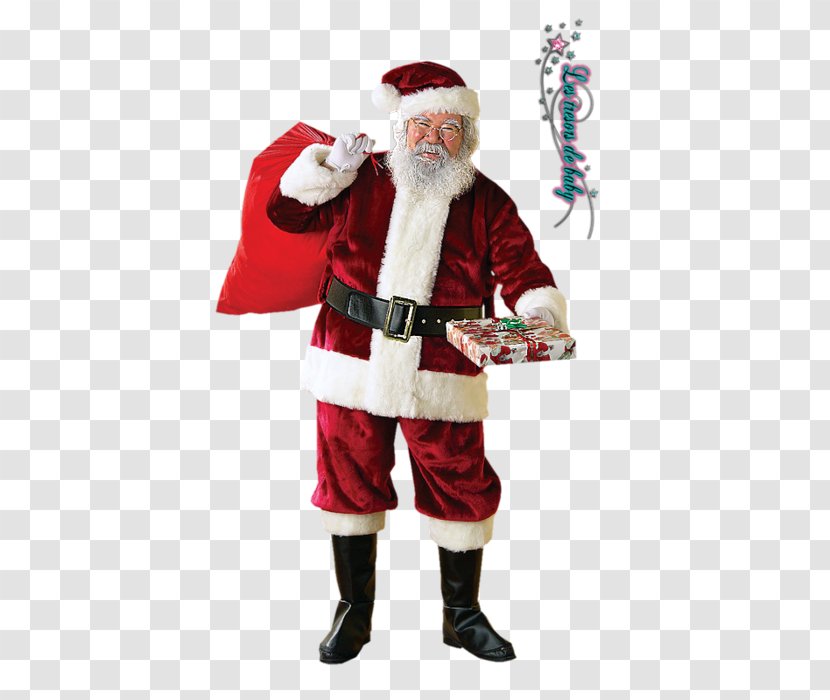 Santa Claus Suit Costume Christmas - Fake Fur Transparent PNG