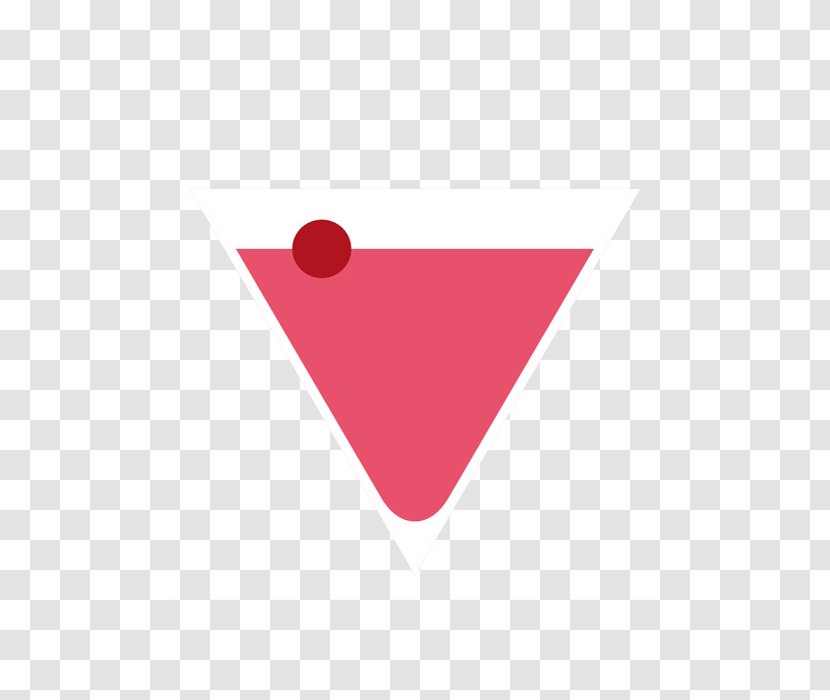 Pink Triangle - Heart Transparent PNG