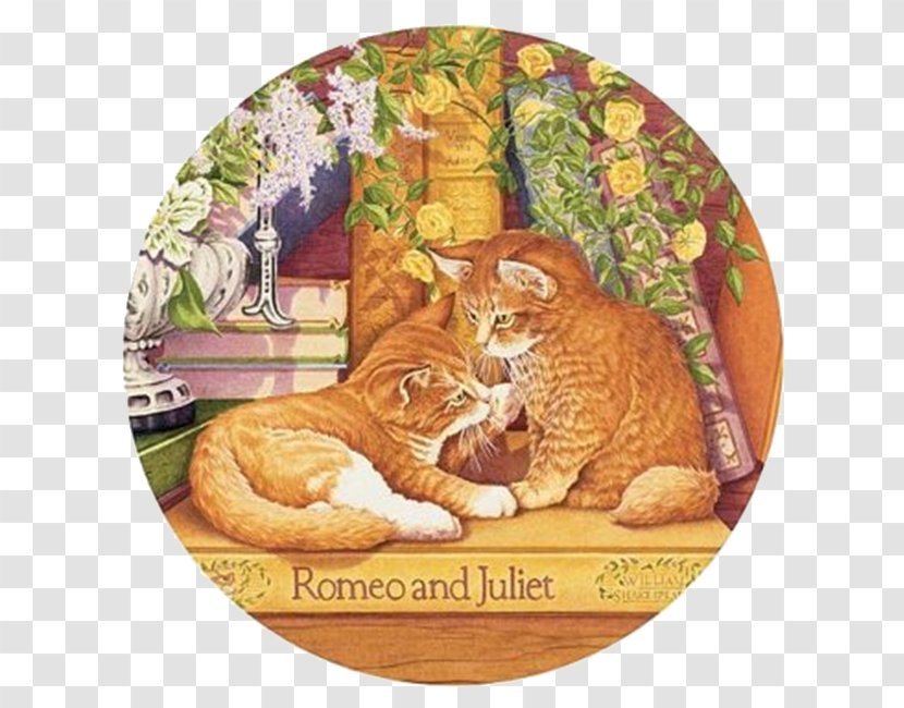 Romeo And Juliet Cat Whiskers Jigsaw Puzzle - Pattern Transparent PNG