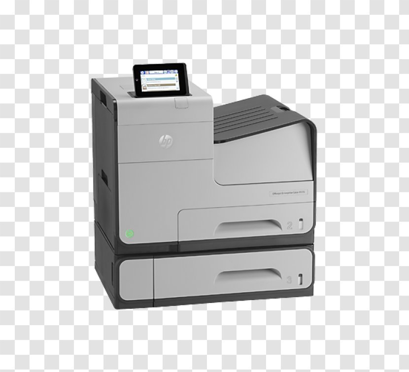 Hewlett-Packard HP Deskjet Multi-function Printer Officejet - Enterprise Color Business Card Transparent PNG