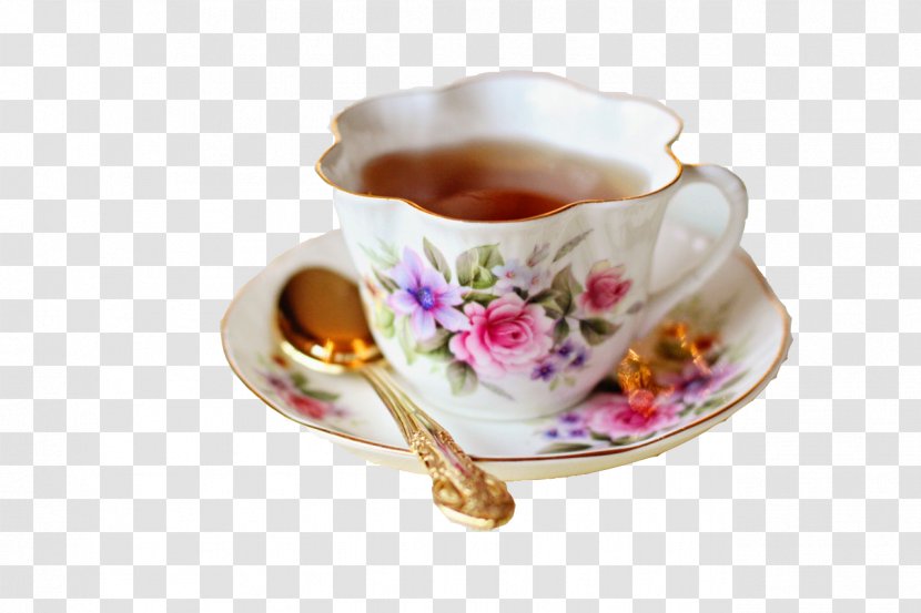 Coffee Cup Earl Grey Tea Teacup - Tableware - Enjoy The Afternoon Transparent PNG