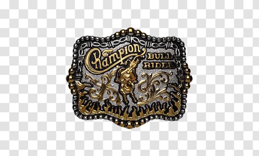 Belt Buckles Metal Silver - Buckle - Bull Riding Rodeo Transparent PNG