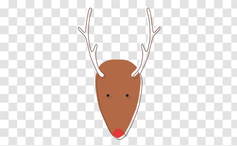 Reindeer Antler Vector Graphics Drawing - Cartoon Transparent PNG