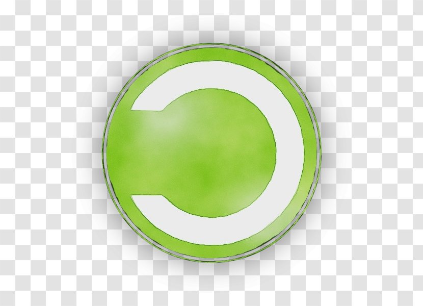 Green Circle Logo Font Symbol - Paint - Oval Transparent PNG