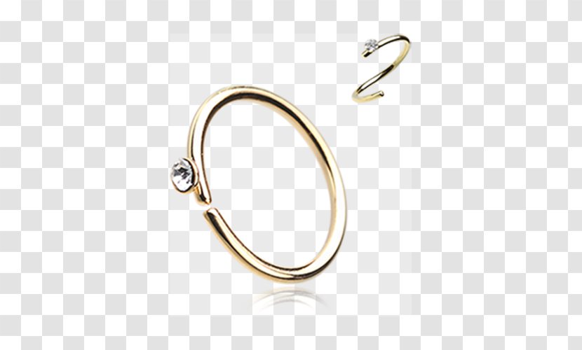 Earring Jewellery Nose Piercing - Navel - Ring Transparent PNG