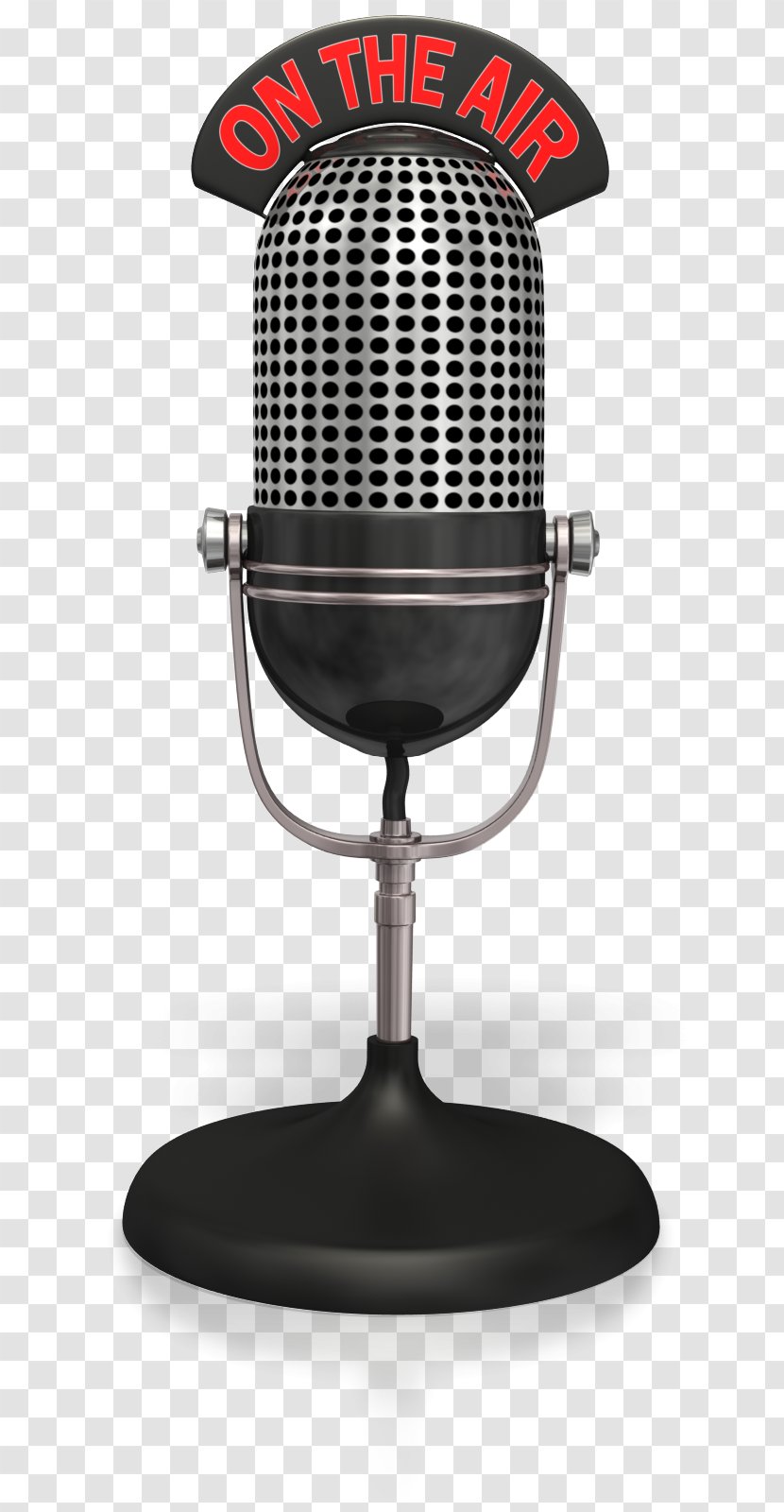 Wireless Microphone Golden Age Of Radio Clip Art - Royaltyfree Transparent PNG