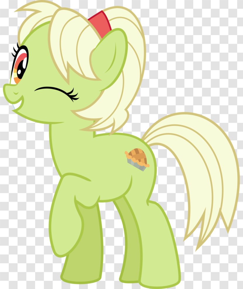 Pony Granny Smith Apple Pie Bloom Applejack - My Little Friendship Is Magic - Plant Transparent PNG