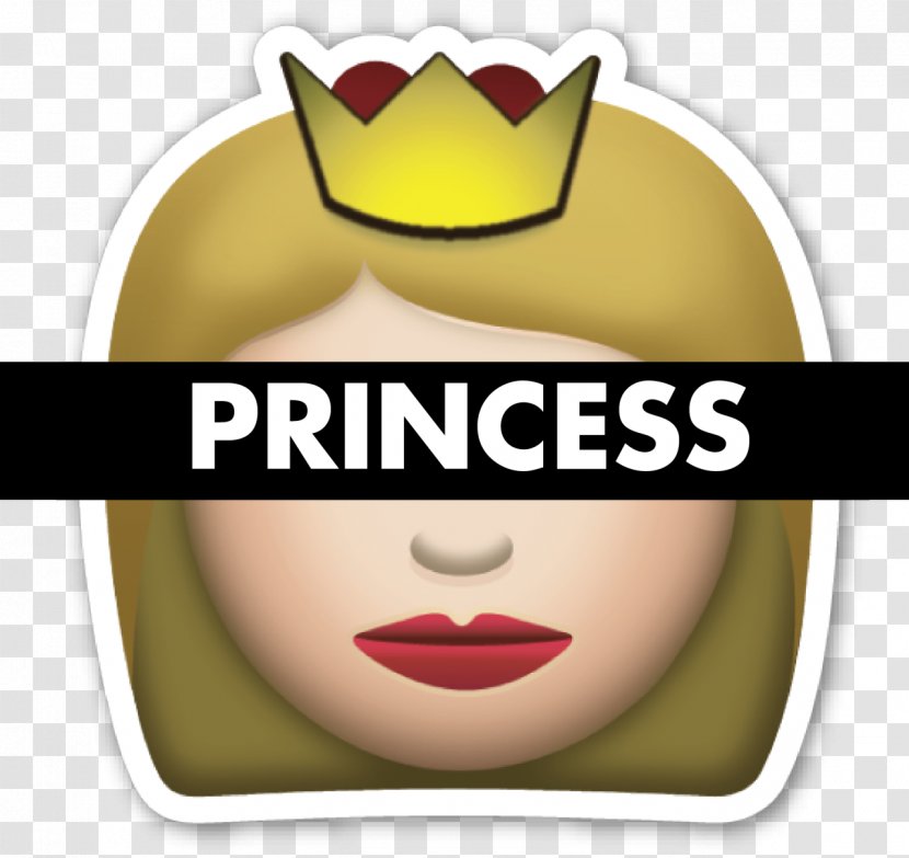 Emojipedia Sticker Princess Text Messaging - Iphone - Emoji Transparent PNG