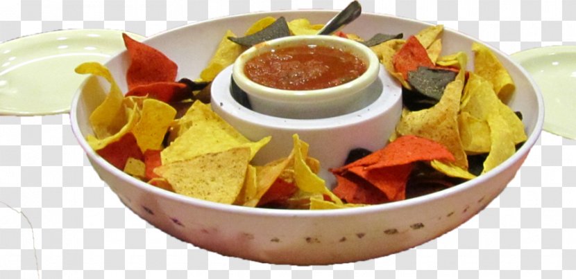 Totopo Nachos Vegetarian Cuisine Breakfast Tortilla Chip - Chips And Salsa Transparent PNG