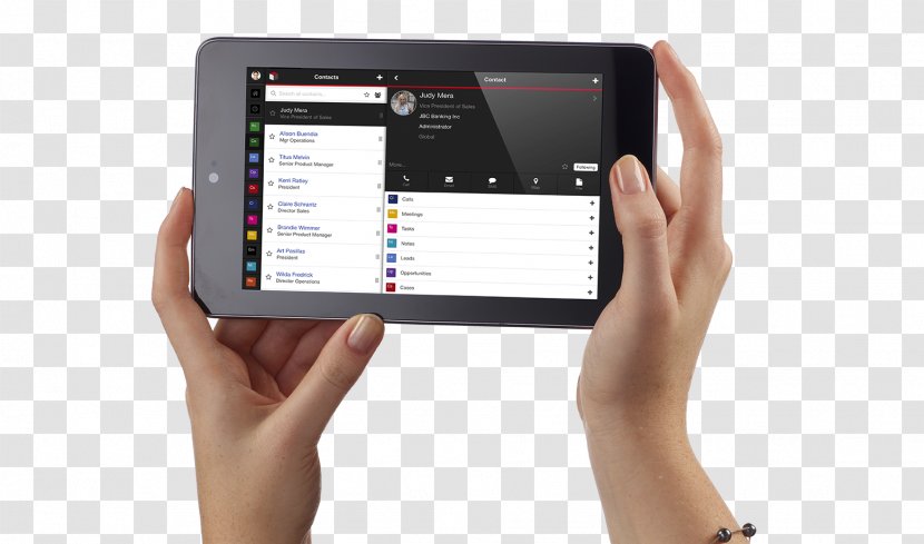 SugarCRM Smartphone Customer Relationship Management Marketing Tablet Computers - End User Transparent PNG