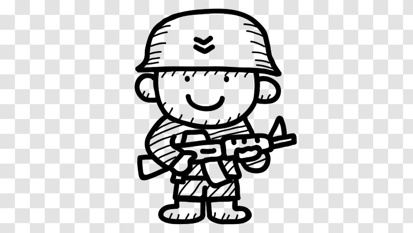 Soldier Drawing Coloring Book Military - Text Transparent PNG