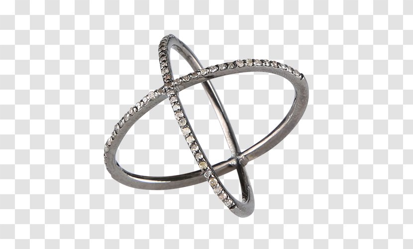 Jewlscph Fine Jewellery Ring Cross Black 54 Women > Accessories Diamond Silver - Best Friend Rings For Men Transparent PNG