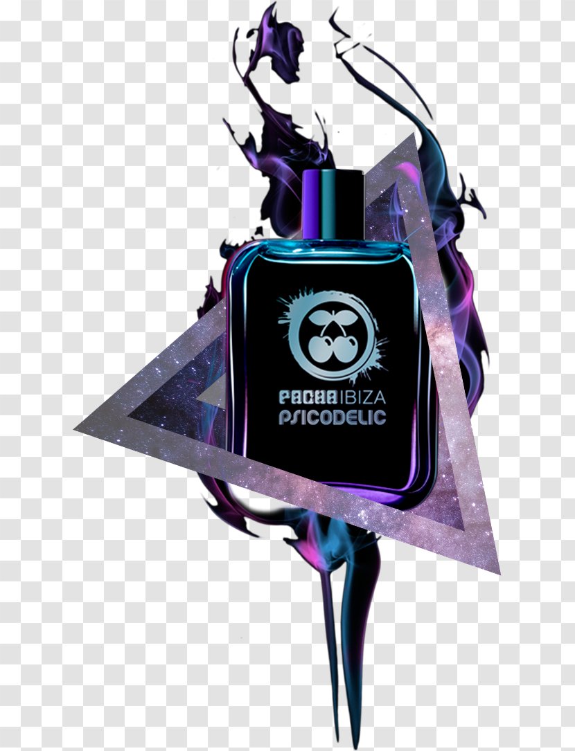Pacha Group Ibiza Perfume Purple - Milliliter - Psicodelic Transparent PNG