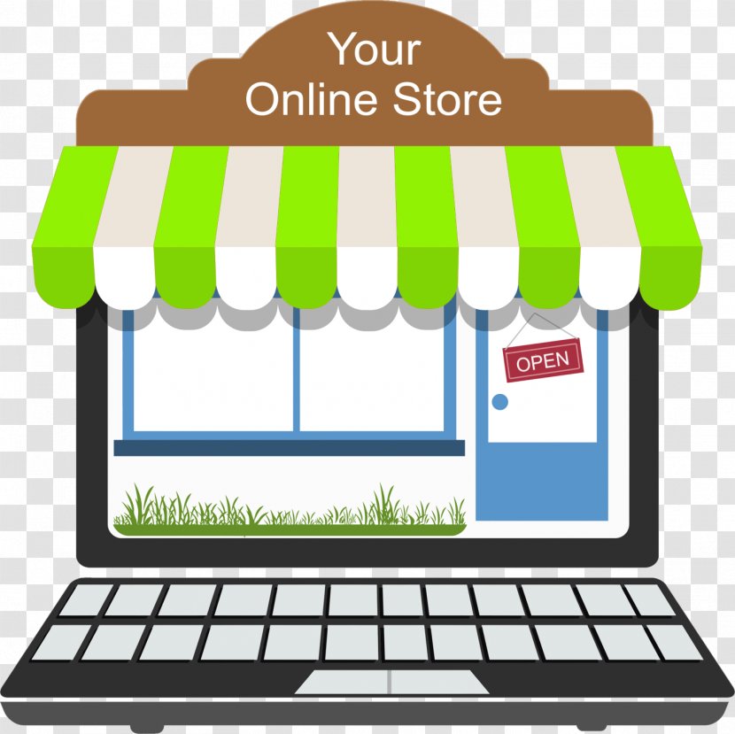 Retail Shopping Clip Art - Green Transparent PNG