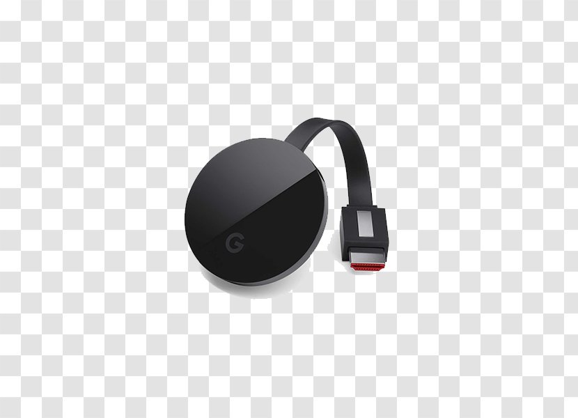Google Chromecast Ultra Streaming Media 4K Resolution Digital Player High-dynamic-range Imaging - Headset - Cast Transparent PNG