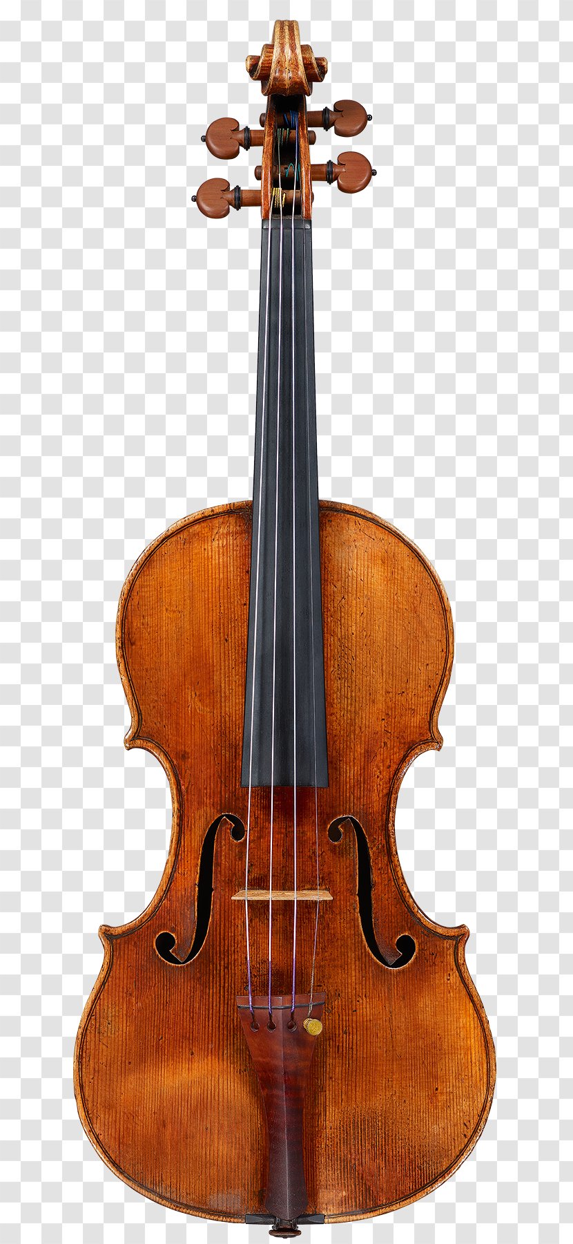 Violin String Instruments Stradivarius Musical Cello - Silhouette Transparent PNG