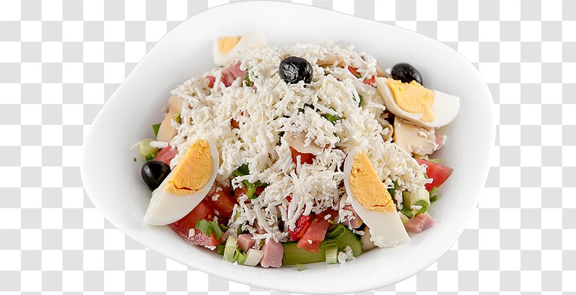 Greek Salad Tuna Vegetarian Cuisine Asian - Food - Egg Transparent PNG
