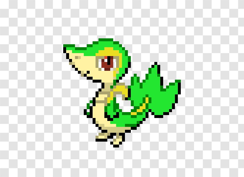 Pokémon Yellow Pixel Art Snivy Beedrill - Green - Sprite Animation Transparent PNG
