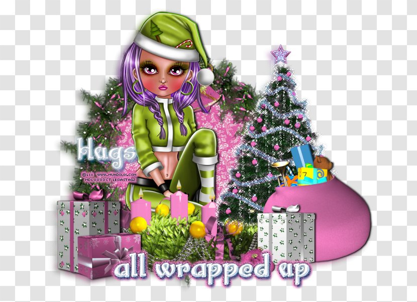 Christmas Tree Ornament - Plant - Wrapped Up Transparent PNG