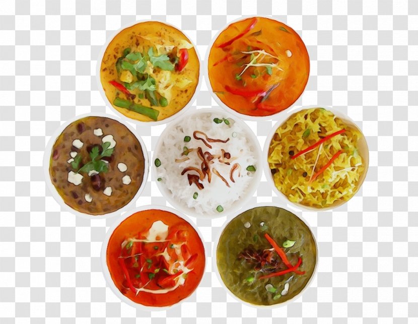 Food Cuisine Dish Vegetarian Ingredient - Watercolor - Garnish Snack Transparent PNG