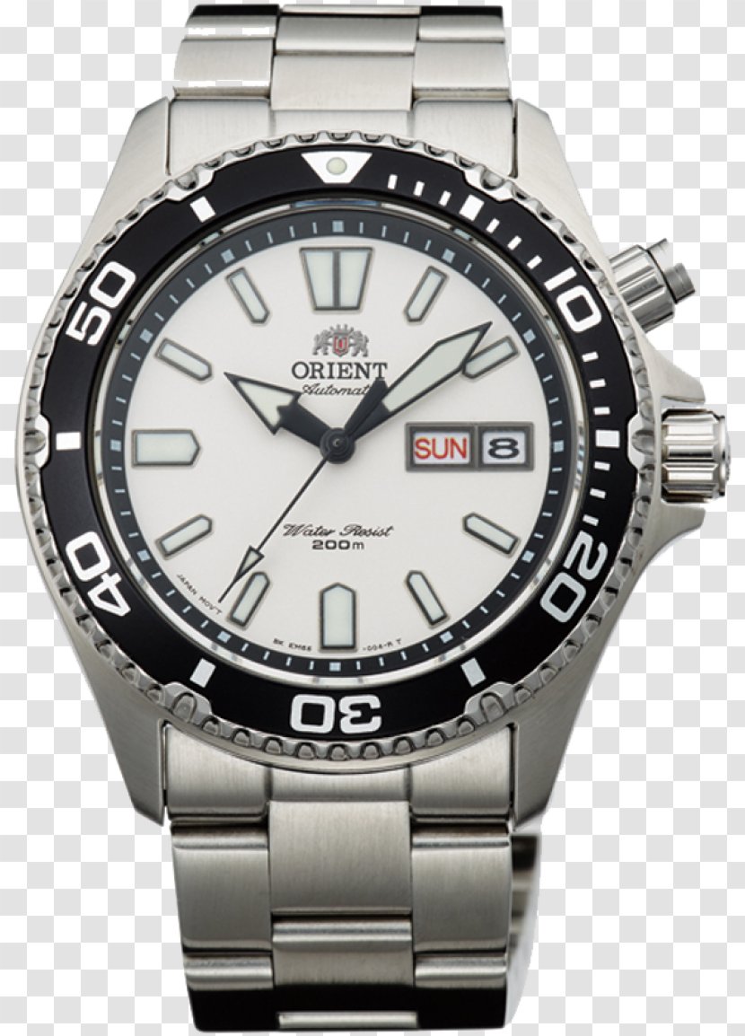 Orient Watch Diving Automatic Ray II - Steel - Watches Transparent PNG