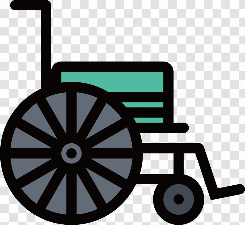 Stende ICO Icon - Wheel - Blue Wheelchair Transparent PNG