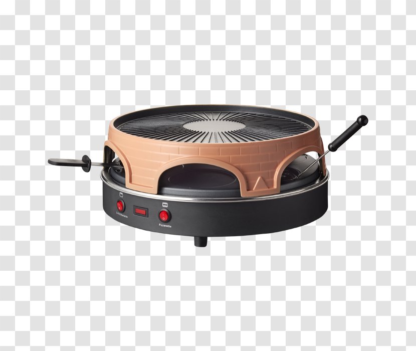 Raclette Gourmet Barbecue Cookery Pizza Oven - Gourmetten Transparent PNG
