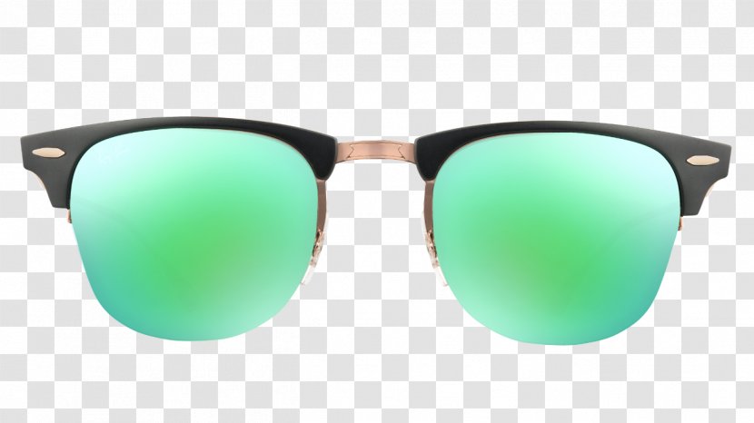 Mirrored Sunglasses Ray-Ban Clubmaster - Mirror Transparent PNG