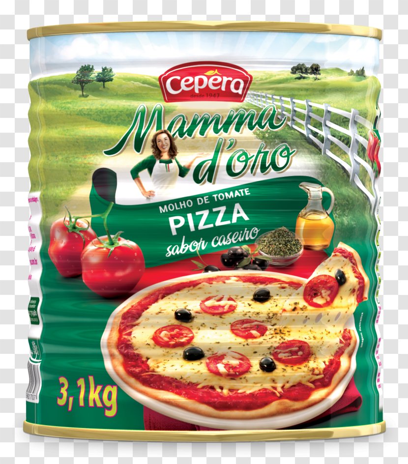 Pizza Vegetarian Cuisine Tomato Sauce Recipe - Dish Transparent PNG