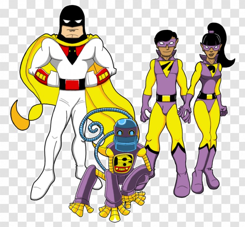 Space Ghost Brak Drawing Cel JACE - Hannabarbera - Real Pen Transparent PNG