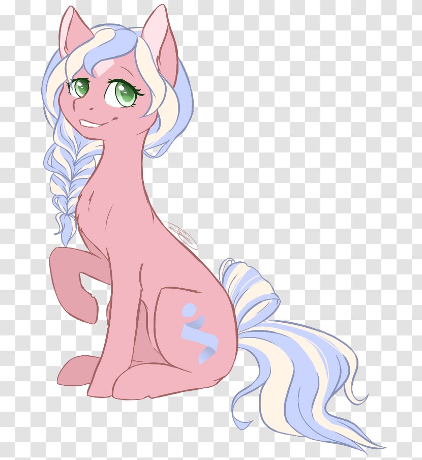 Kitten Whiskers Pony Cat Horse - Cartoon Transparent PNG