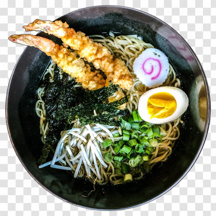 Ramen Soba Japanese Cuisine Tempura Lamian - Noodle - Seafood Transparent PNG
